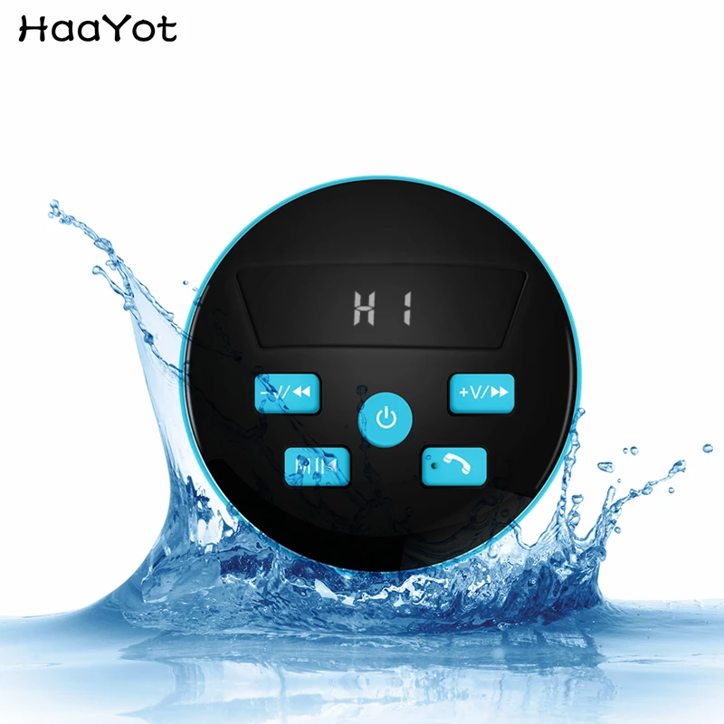 HAAYOT портативный водонепроницаемый Bluetooth динамик IPX7 беспроводной для ванны с