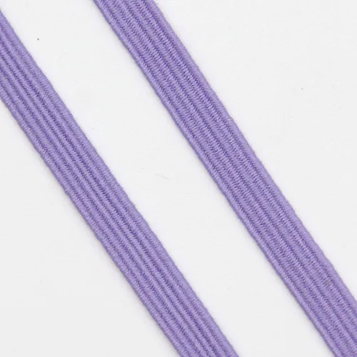 6lt purple 5 м эластичная лента s красочная мягкая латексная пряжа 6 мм эластичная лента резиновая лента DIY для беременных детей швейная аппликация на сумку аксессуары - Цвет: 6lt purple