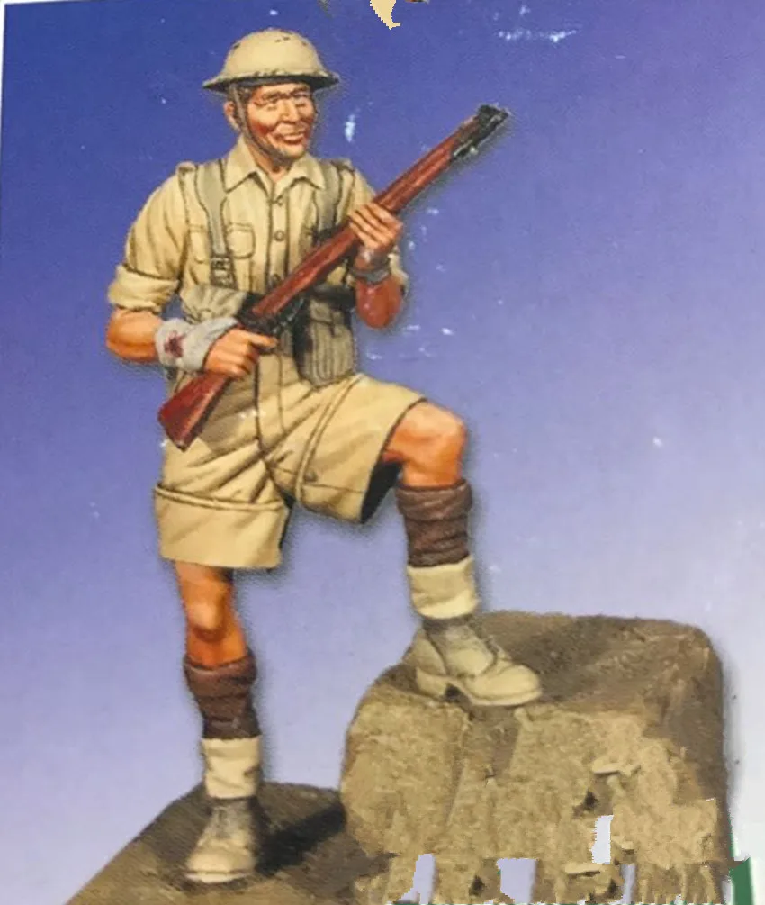 1/35 каучуковая фигурка модель комплект Unassambled Неокрашенная 00310 | Игрушки и хобби