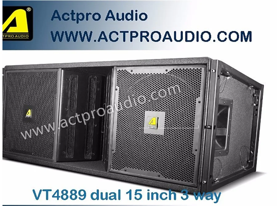 Vt4888 12 дюймов активный линейный массив спикер профессиональный открытый производительность громкий динамик