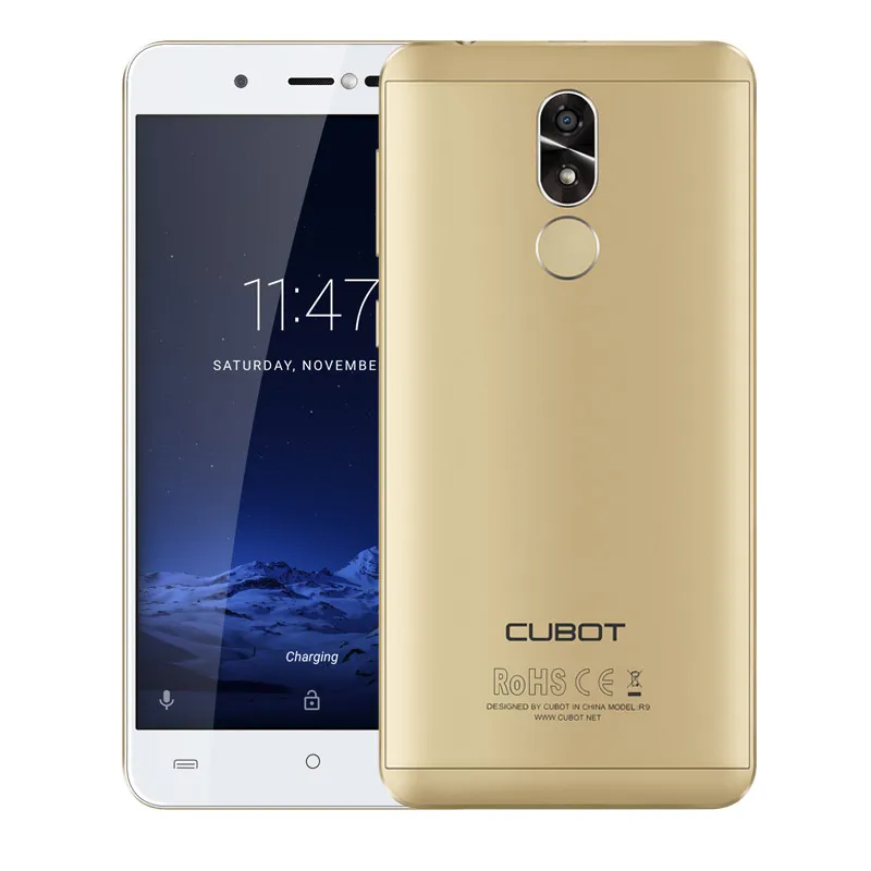 Оригинал Cubot R9 mt6580 четыре ядра Android 7 0 13.0MP Камера смартфон 5 дюймов 2 ГБ Оперативная