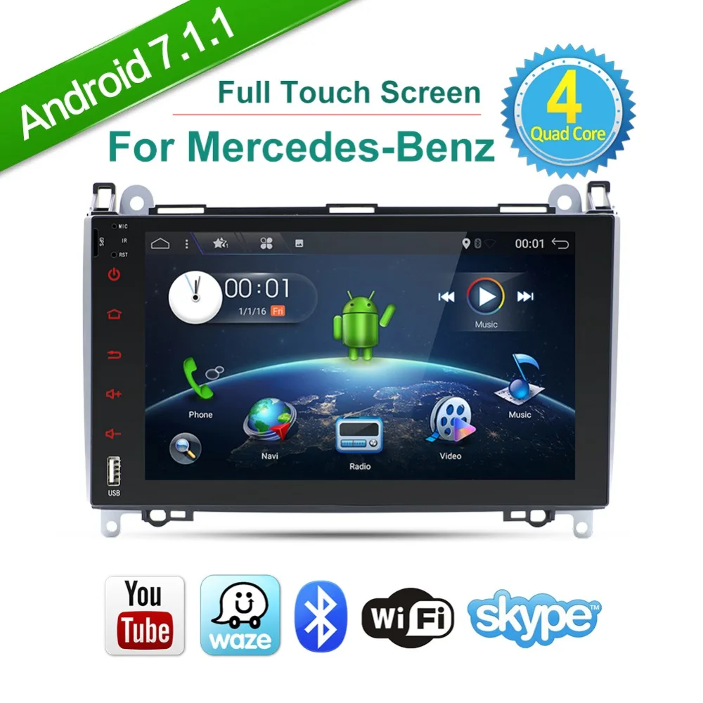 Bosion 9 &quotАвтомобильный мультимедийный плеер gps Android 7 1 2 Din помощи при парковке для