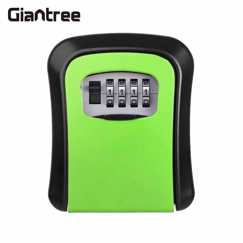 Giantree 4 значный замок для ключей с паролем безопасная коробка настенный хранения