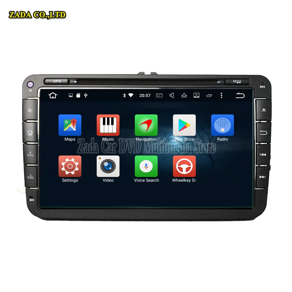 NAVITOPIA 4 Гб + 64 автомобильное радио для VW MAGOTAN/Caddy/Passat/Sagitar/Tiguan/Touran/Jetta/Seat/CC/Polo/Golf 6|car