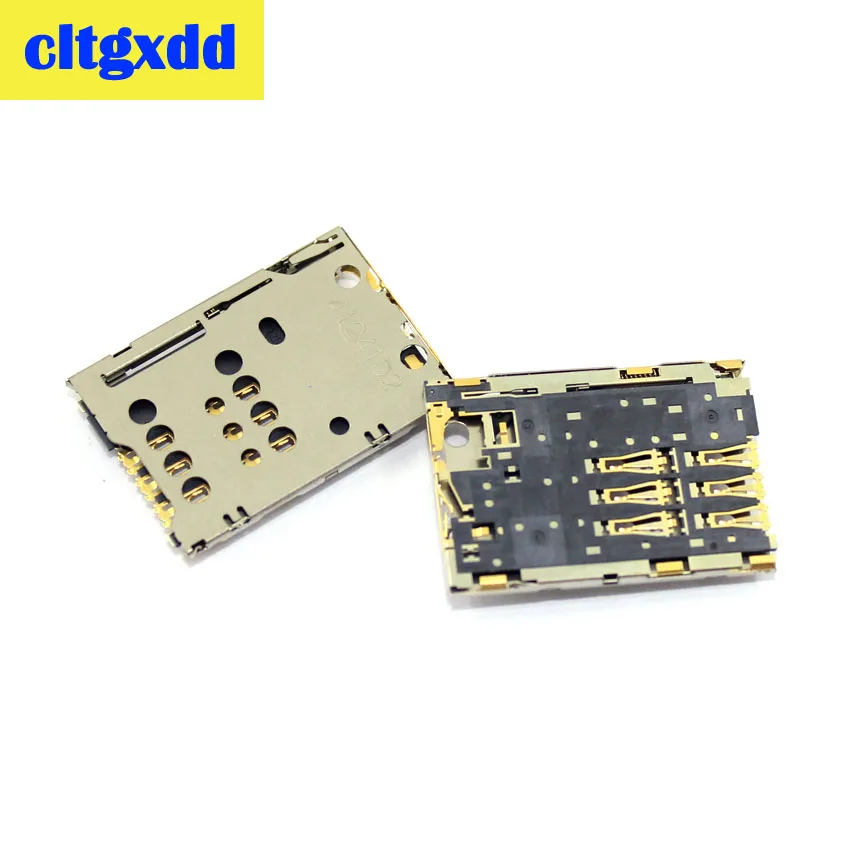 Cltgxdd 1 шт. новый держатель считывателя Sim карт лоток Слот гнездо разъем Замена для