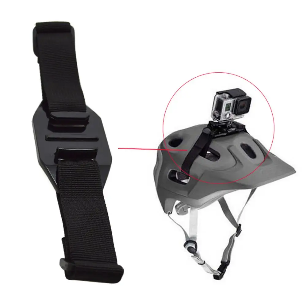 1PCS/2PCS Adjustable Bicycle Sports Vented Action Camera Bike Helmet Strap Head Belt Mount Holder Adapter Accessories for GoPro