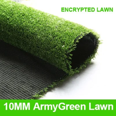 10mm Dense 1 квадратный метр искусственная пластиковая зеленая трава ковер для травы стены дома Свадебная вечеринка инженерный Декор искусственный газон - Цвет: 10mm Dense