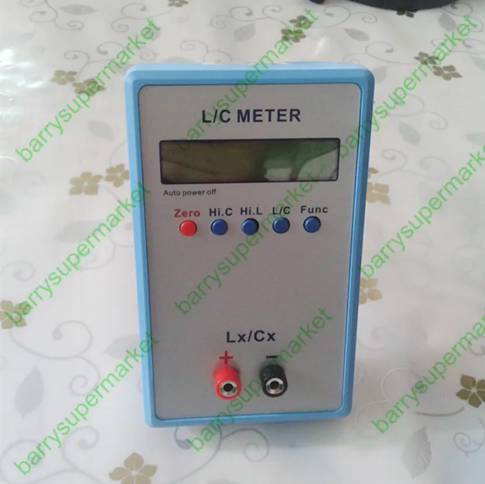 LC200A ручной L/C метр инструмент для измерения емкости и индуктивности тестер