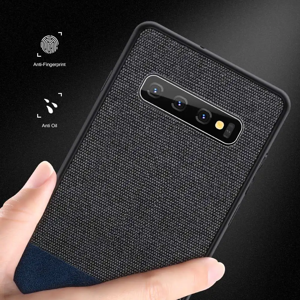 KISSCASE Fabric Phone Case For Samsung Galaxy J8 J6 J4 Plus 2018 J7 J5 J3 2017 J2 Prime 2016 Leather Capa |