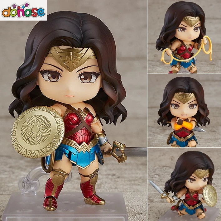 Nendoroid Мстители Бесконечная война Тор Капитан Америка Железный человек Черная пантера чудо женщина Человек-паук фигурка
