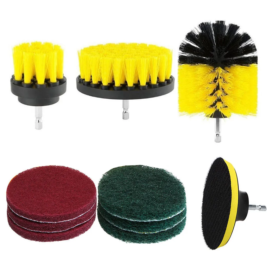 Мощная щетка для скруббера сверления чистящая ванной комнаты ванна душа плитка