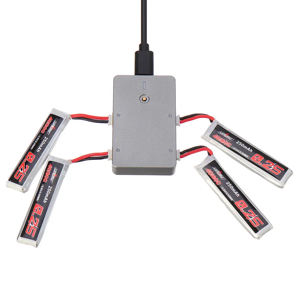 ISDT UC4 18 Вт 4X1.5A 1S мини Смарт зарядное устройство с Type C вход PH2.0 выход|Детали и