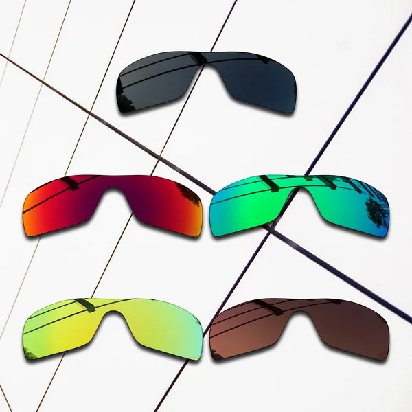 All Polarized 5-Pics E.O.S поляризованные Сменные линзы для солнцезащитных очков Оукли Batwolf-разнообразие цветов - Цвет линз: All Polarized 5-Pics