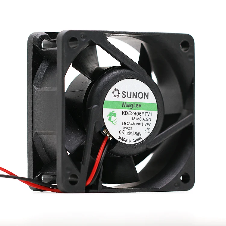 SUNON 6025 KDE2406PTV1 24 V 1,7 W вентилятор охлаждения частоты