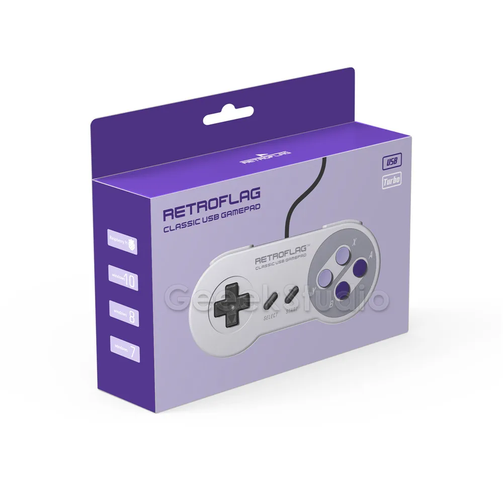 1 Unit Purple USB геймпад SUPERPi игровой контроллер для SUPERPi чехол-U/чехол-J/NESPi чехол/Raspberry Pi - Цвет: 1 Unit Purple