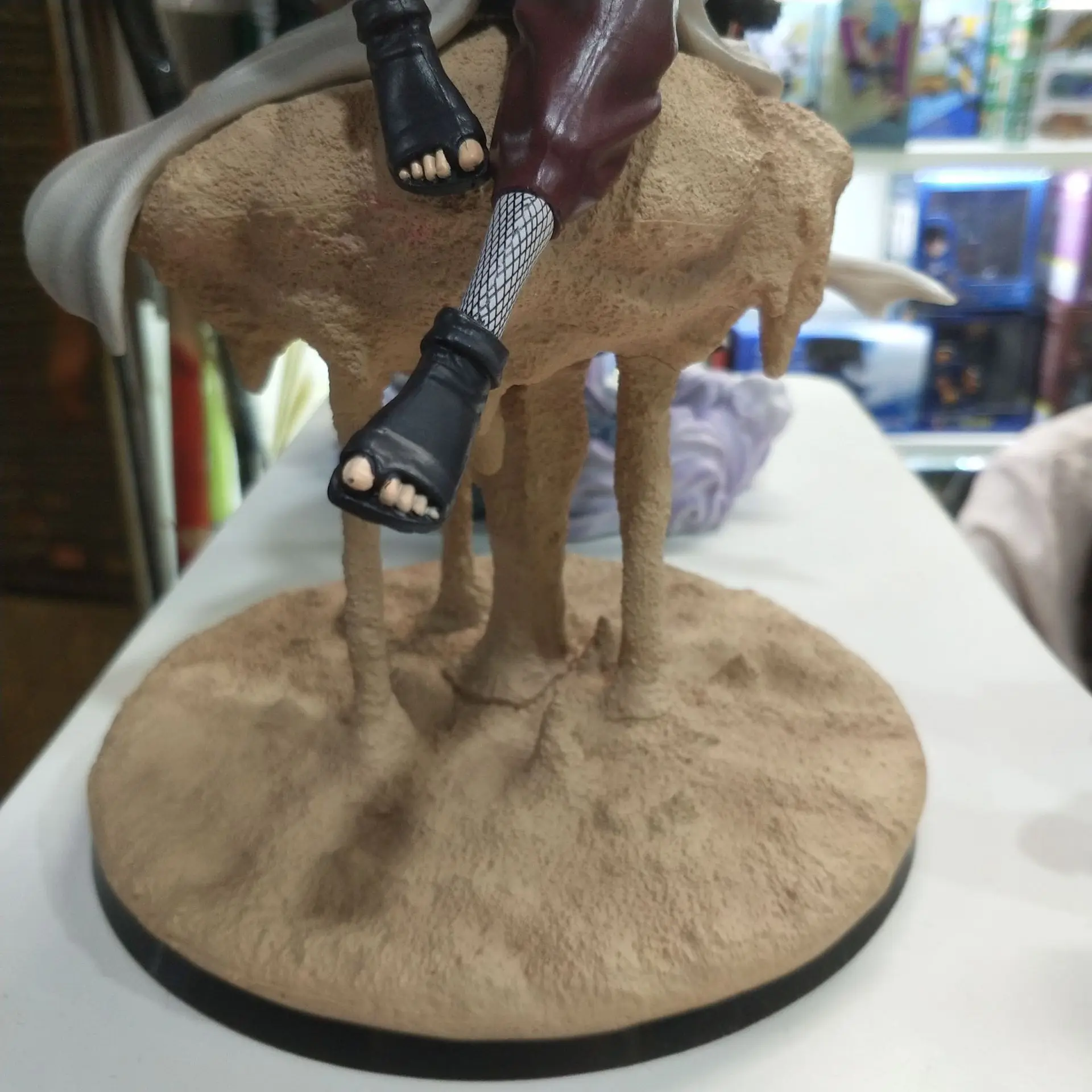 Аниме Наруто фигурка Гаара ПВХ фигурка диорама модель игрушки наруто Shippuden Gaara песок облако Коллекция Модель игрушки