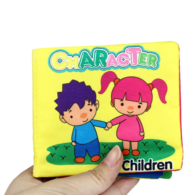 HIINST New Soft Clothes Baby Intelligence Development Learn Picture Cognize Book jan18/30/0.5 2.16