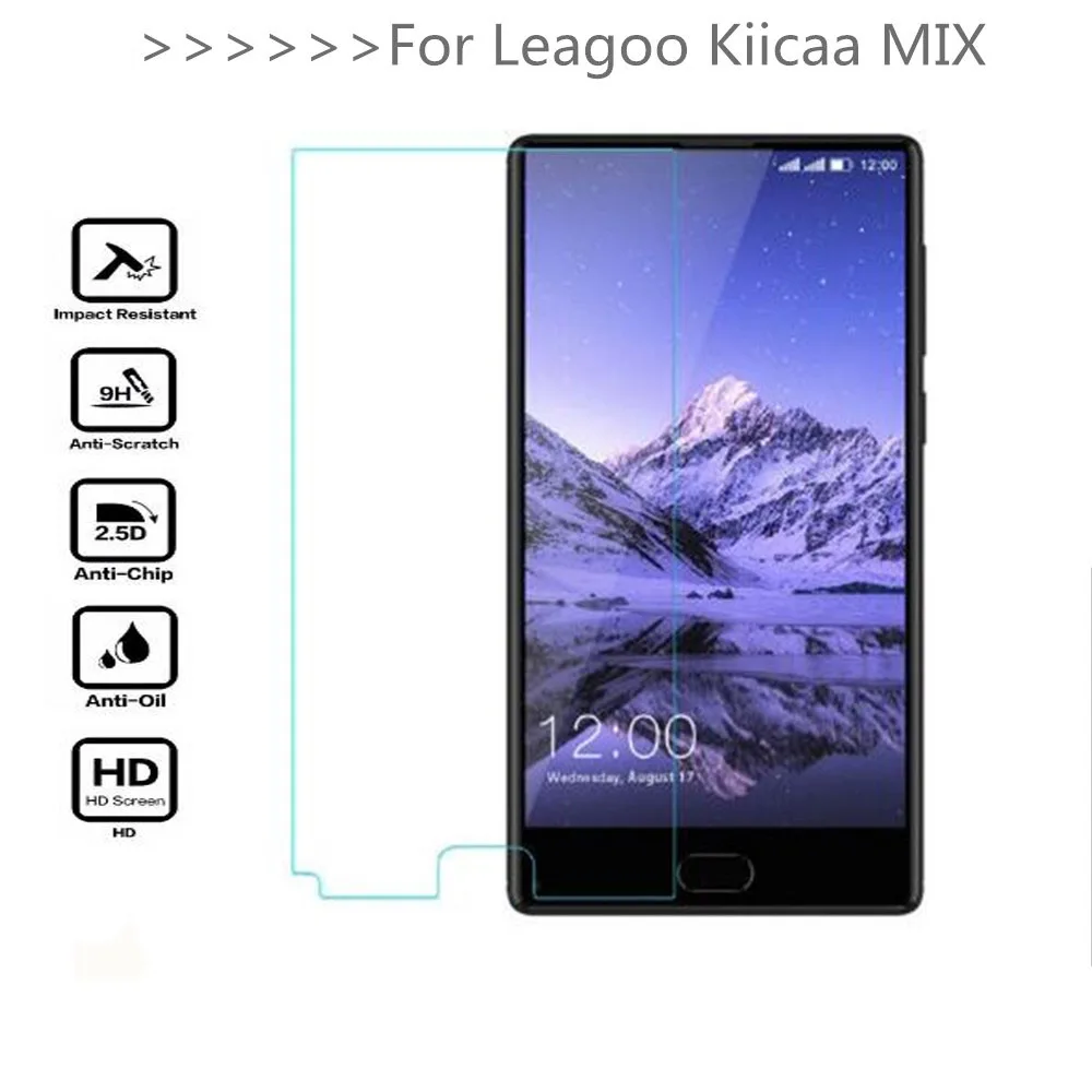 Для Leagoo Kiicaa MIX закаленное стекло Защитная пленка для экрана 5 дюймов 9H 2.5D Premium