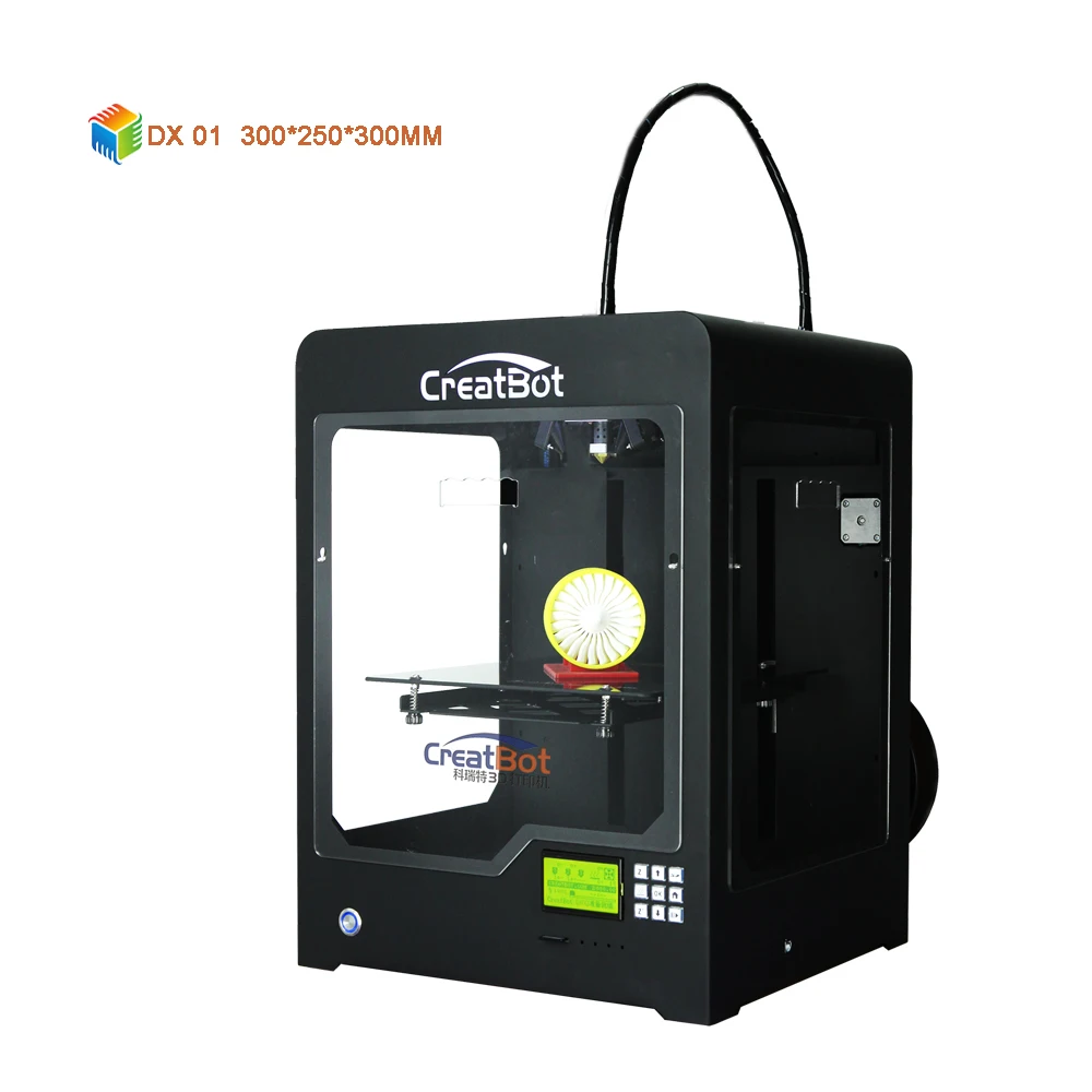 Fdm 3d принтер DX01 300*250*300 мм creatbot большого размера для домашнего использования с
