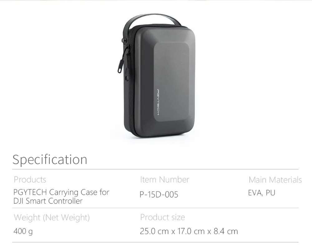 PGYTECH водонепроницаемый чехол для DJI Mavic 2 Smart control ler сумка для хранения пульт управления для DJI Mavic 2 Pro Zoom