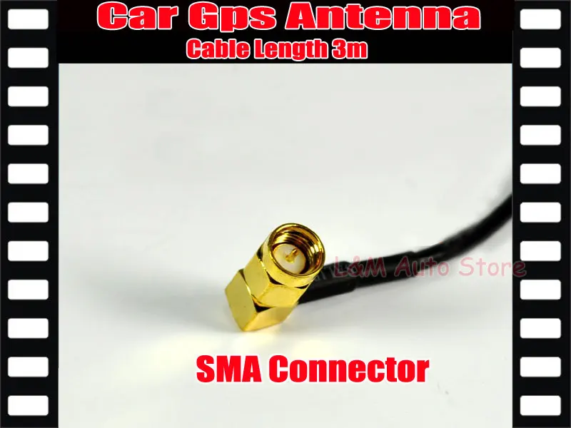 Оптовая продажа автомобильный антенна на разъем Gps SMA длина кабеля 3 м частота 1575 42