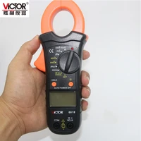victor genuine clamp multimeter vc6018 clamp meter digital ammeter 2a 600a backlight capacitor