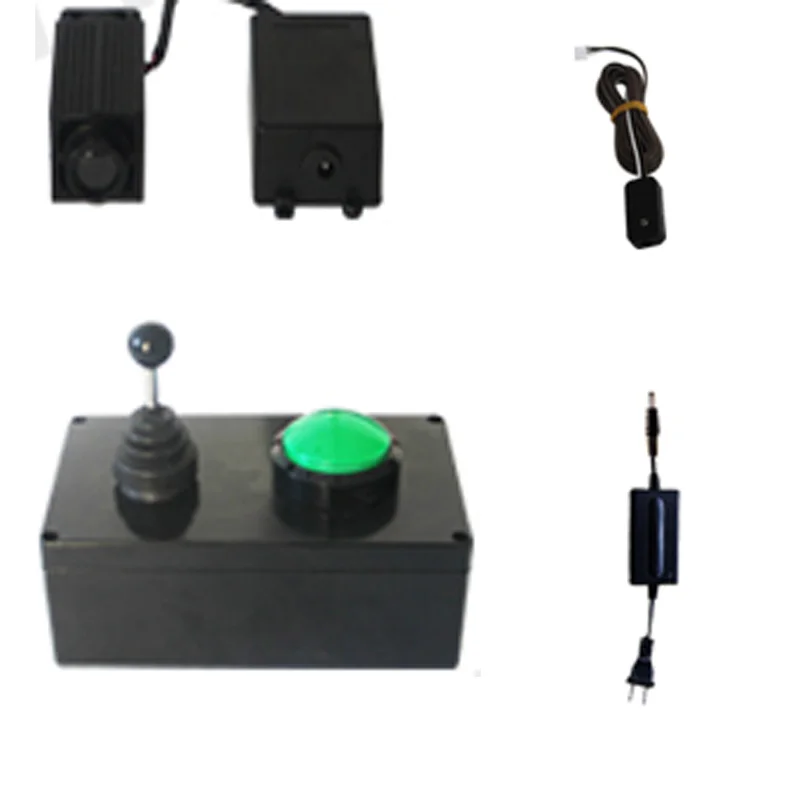 

Room escape adventurer game props cradle head controller adjust moving lasers open lock to escape from chamber room takagism