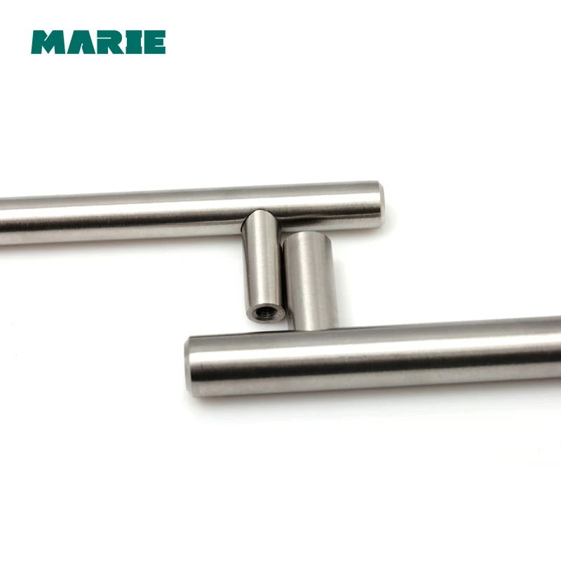 Ручки с прямой ручкой для кухонной двери ручки из нержавеющей стали диаметром