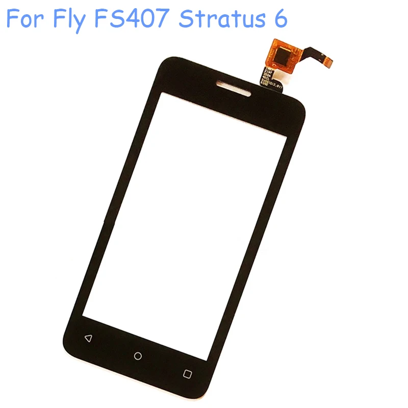 4.0 дюймов телефон сенсорный Экран Сенсор для Fly fs407 Stratus 6 FS 407 Сенсорный экран