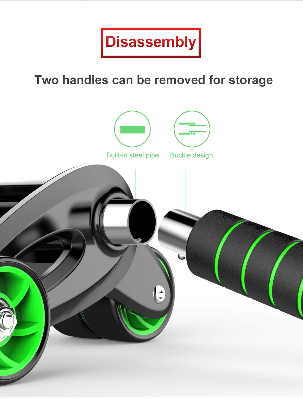 Колесо для брюшного пресса тренировочный тренажер фитнеса тренировок в