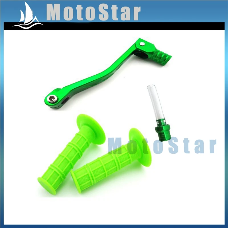 Зеленый 11 мм рычаг переключения передач ручки вентиль клапан для китайской ямы