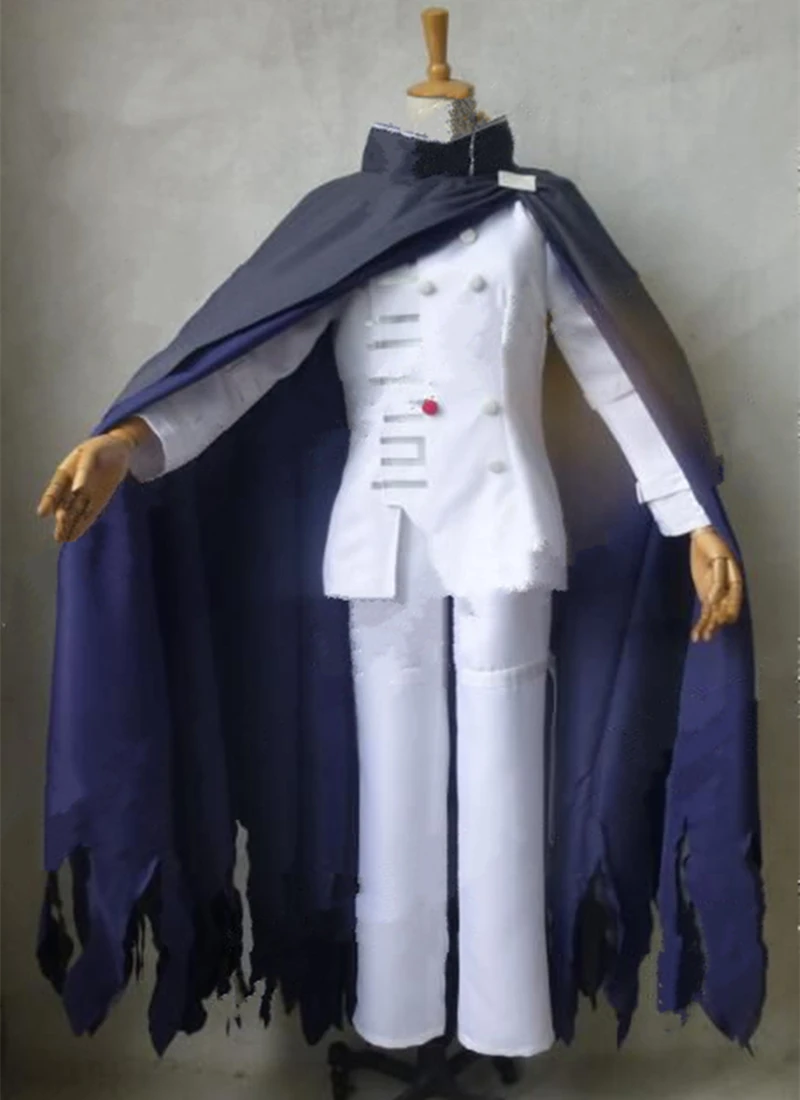 Полный комплект новый костюм для косплея Danganronpa V3 Ouma Kokichi униформа на Хэллоуин