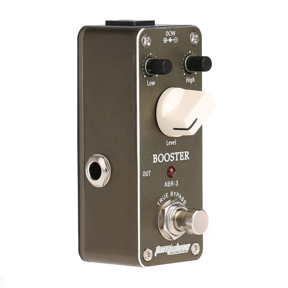 Педаль эффектов для электрогитары Aroma педаль с крепежной лентой корпус из