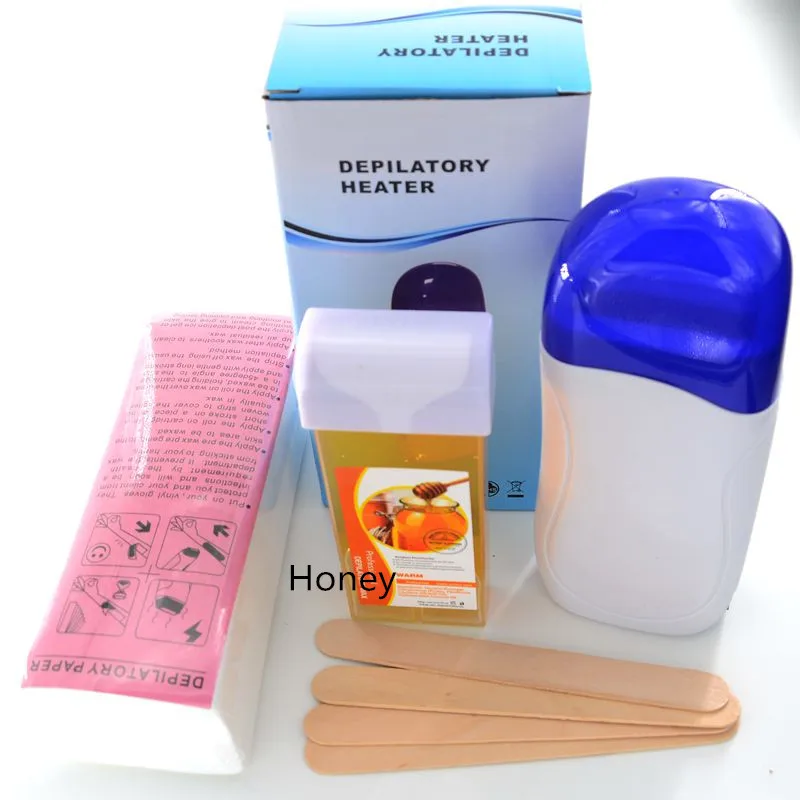 Крем для удаления волос с рулонным картриджем нагреватель воска депиляции