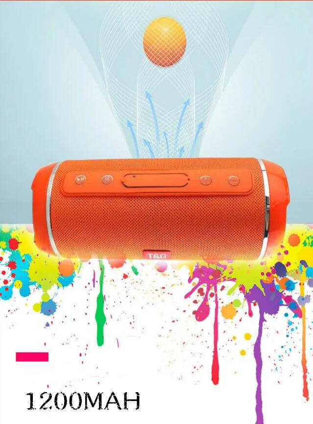 DDO Portable Bluetooth Speaker TG116 Wireless High Quality Outdoor Card Audio FM Radio | Электроника