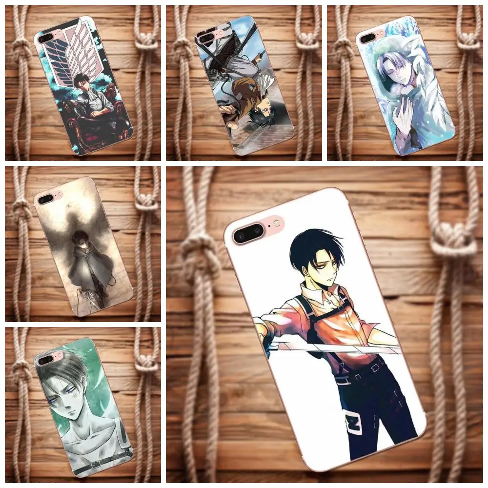 Мягкие чехлы Vvcqod Attack On Titan Levi Rivaille для Xiao mi Red 5 4A 3 3S Pro 4 4i 5S Max x 2 Note Plus|Чехлы-накладки|