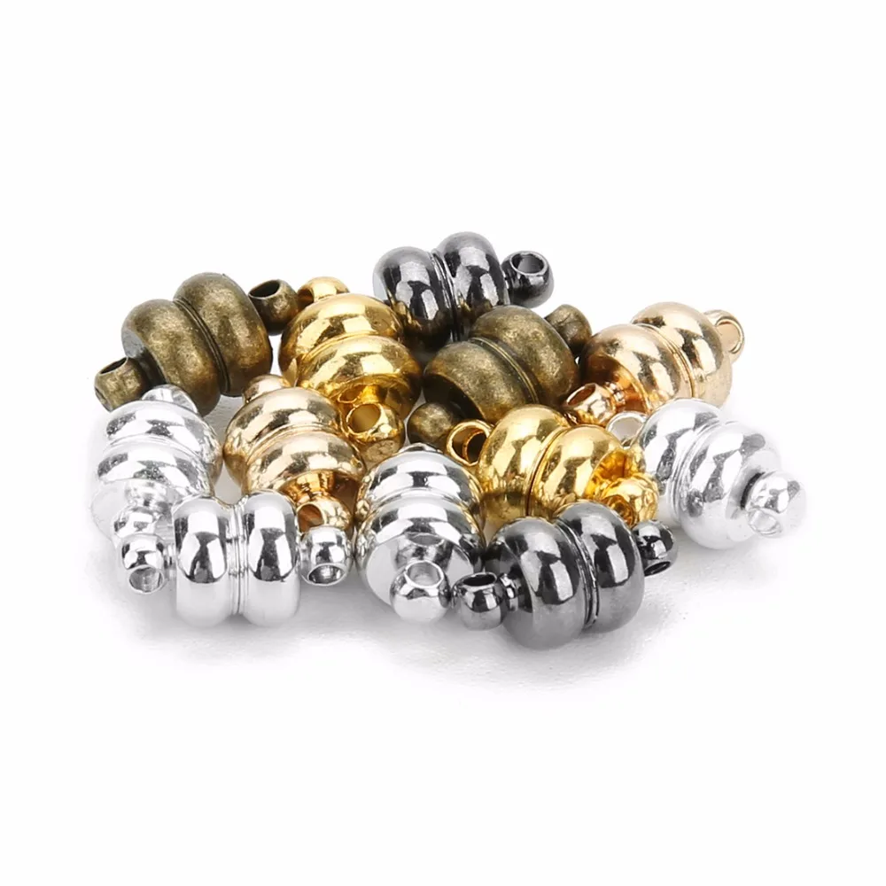 Округлые магнитные застежки DC 10 шт./компл. диаметром 7 мм для изготовления