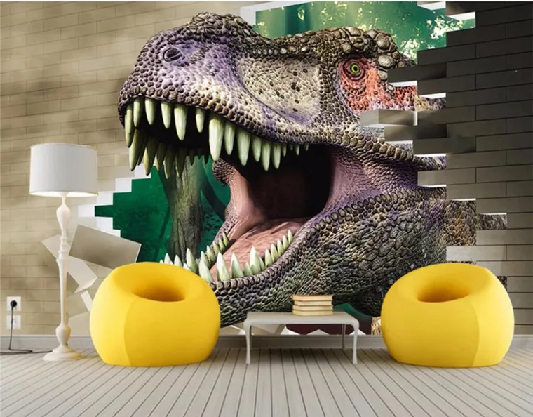 Пользовательские фото обои большой настенной стикер 3D кирпичная стена