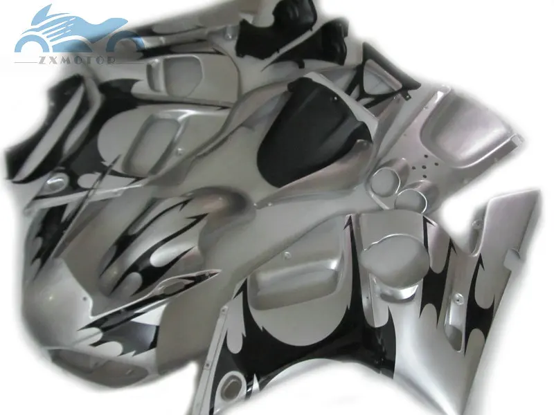 Free Custom fairings kit for YAMAHA R6 YZFR6 1998 2000 2001 2002 YZF 98-02 silver black plastic fairing kits bodywork EB44 | Автомобили и