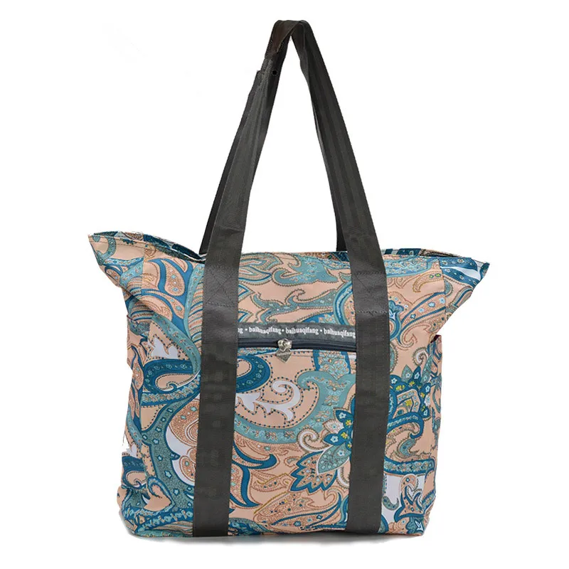 Designer travel bag high quality waterproof nylon luggage with strap fashion large capacity portable duffel bags | Багаж и сумки