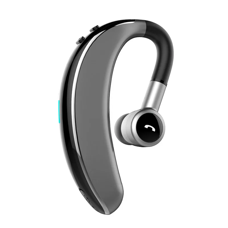 Gray V7 Bluetooth 5,0, гарнитура, беспроводные наушники с микрофоном, 20 часов в режиме разговора, громкая связь, для вождения, спорта, для iPhone, huawei, xiaomi - Цвет: Gray