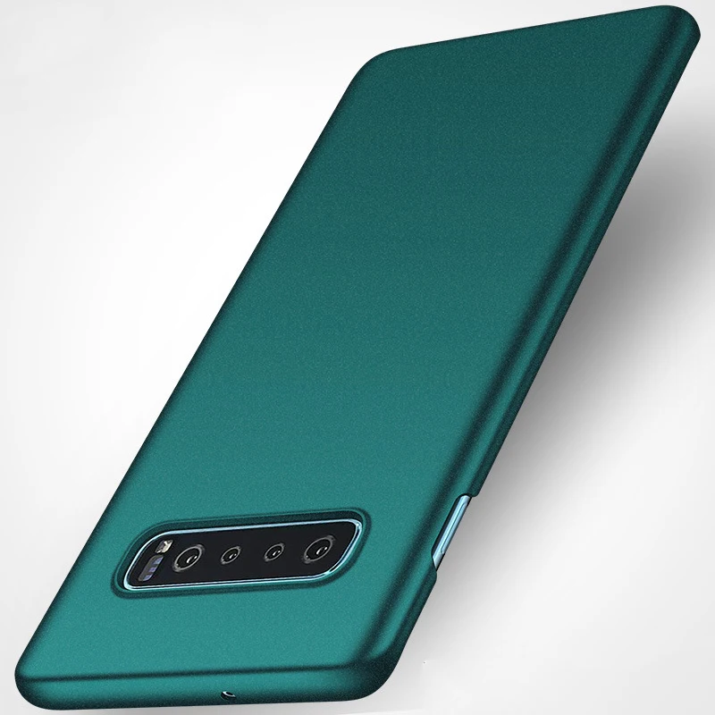 Для samsung Galaxy S10 Plus S10 E чехол, WEFOR ультратонкий минималистичный тонкий защитный чехол для телефона задняя крышка для Galaxy S10 5G