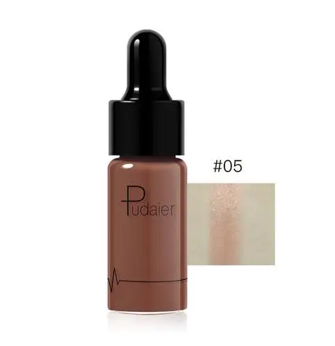 PUD05 SUNKISSED Pudaier высокая глянцевая жидкость осветляет шоколадный коричневый светящийся яркий Хайлайтер с эффектом загара блеск для губ Макияж лица женская красота - Цвет: PUD05 SUNKISSED