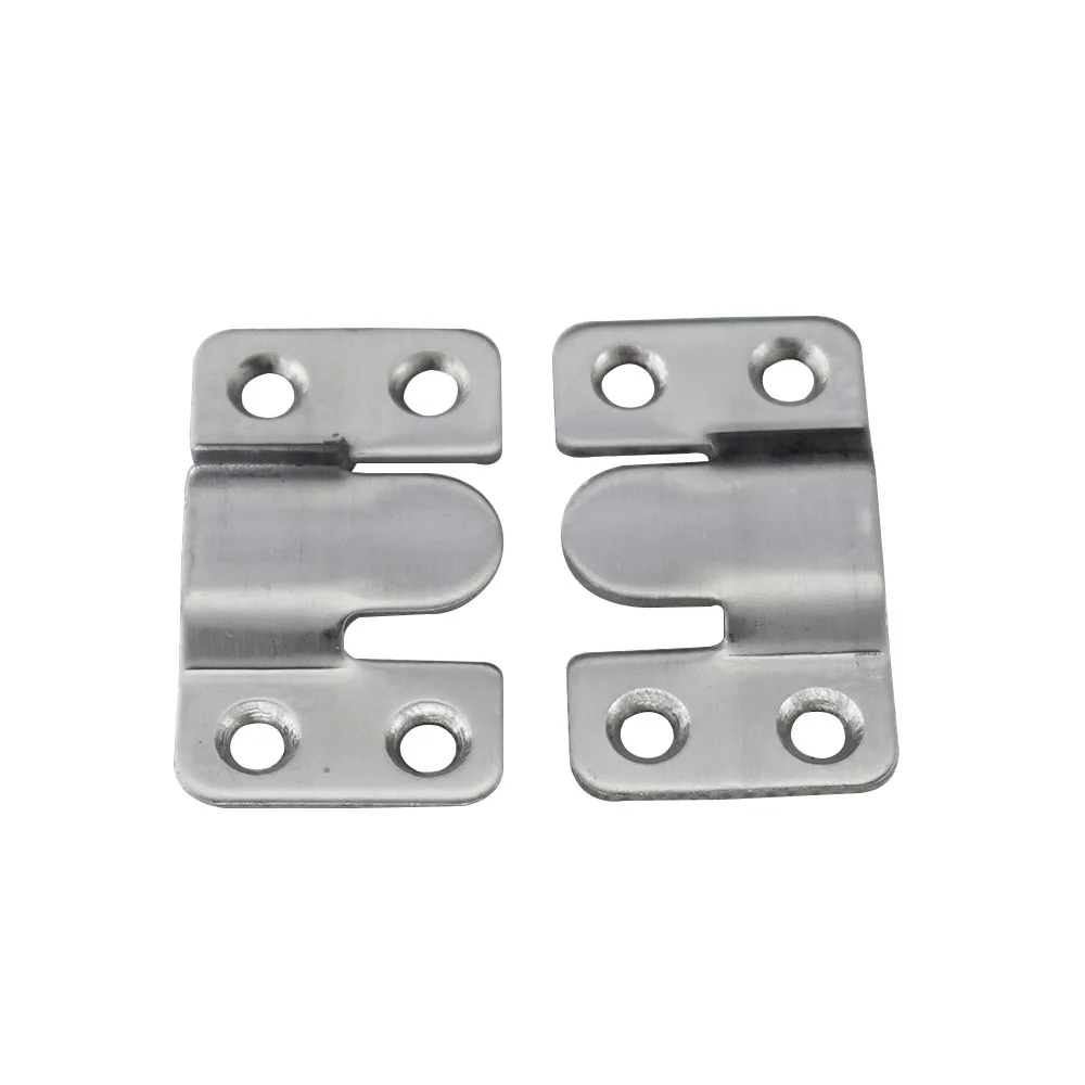 Секционный угловой кронштейн из нержавеющей стали/железа 4 шт. 54x30 мм толщина 2