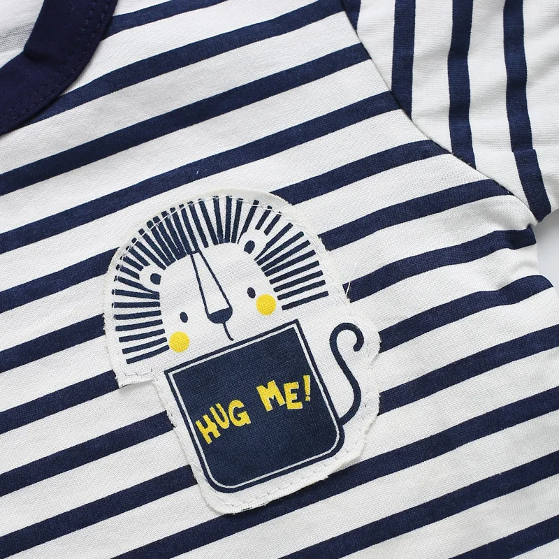 2pcs/set Animal Baby Boy Clothes Set Newborn Girl Outfit Summer Suit Sets Tracksuit Clothing | Детская одежда и обувь