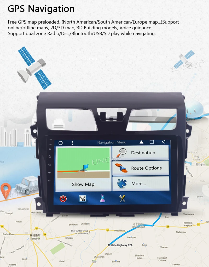 Android 7 1 OS для nissan Радио Стерео gps навигация NO DVD камера эквалайзер семицветный