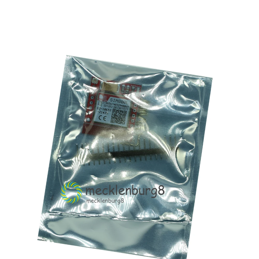 Миниатюрный SIM800L GPRS GSM модуль беспроводная плата с ядром карты MicroSIM