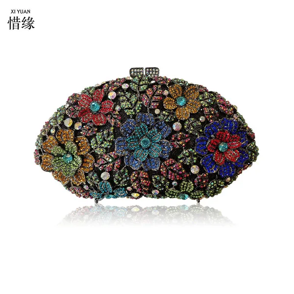 XIYUAN Новые вечерние сумки стразы клатч сумочки свадебная сумка с кристаллами