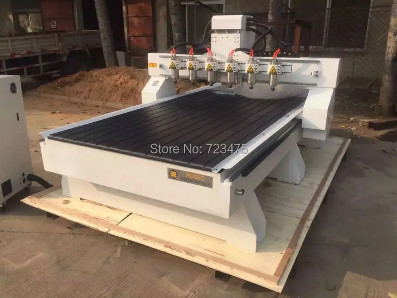 Тяжелый вакуумный стол с Т образными пазами 1325 CNC резец для древесины/Mach 3 ЧПУ Studio