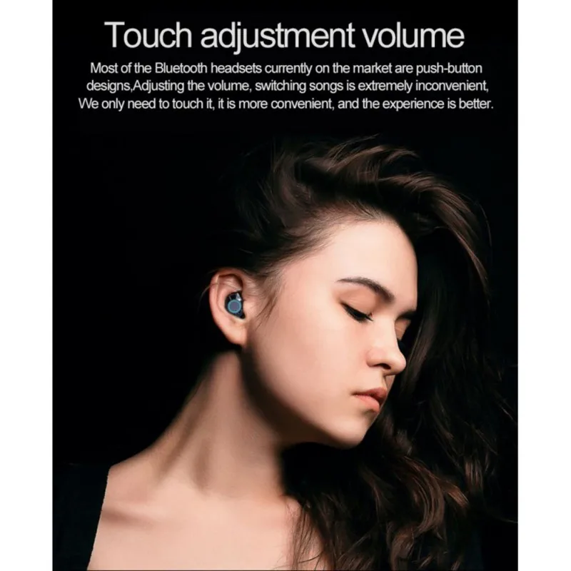 TWS 5,0 G02 Bluetooth наушники 9D стерео беспроводные наушники IPX7 водонепроницаемые наушники 3300 мАч LED Smart Power Bank держатель для телефона